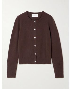 La Ligne Cashmere Cardigan - Brown