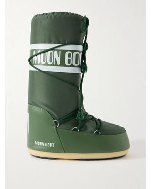 Moon Boot Icon Shell Snow Boots - Grün