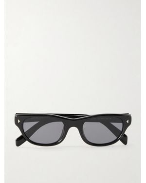 Prada D-Frame Acetate Sunglasses - Grey