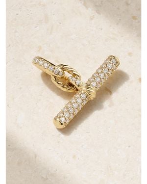 David Yurman Dy Madison 18-Karat Diamond Pendant - Natural