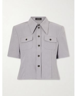 Willy Chavarria Chavela Cotton Shirt - Gray