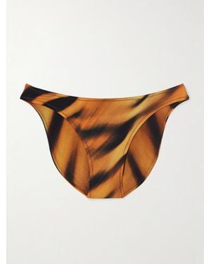 Skims Roberto Cavalli Signature Swim Mid-Coverage Briefs - Multicolour