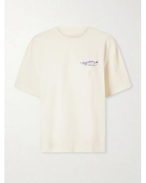 Aimé Leon Dore Logo-Printed Cotton-Jersey T-Shirt - Natural