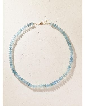 JIA JIA Oracle 14-Karat Aquamarine Necklace - Natural