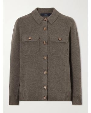arch4 Sackville Cashmere Cardigan - Green