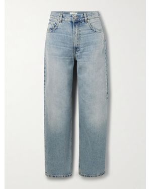 Haikure Bibi Mid-Rise Barrel-Leg Jeans - Blue