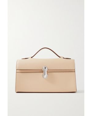 SAVETTE Symmetry Pochette Tote Aus Leder - Natur