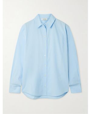 Anine Bing Essie Hemd Aus Baumwollpopeline - Blau