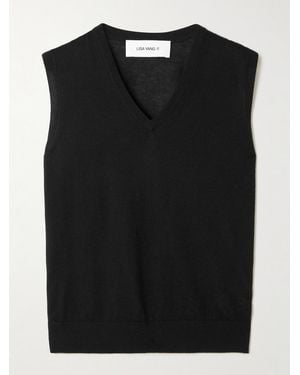 Lisa Yang Lauri Cashmere Vest - Schwarz