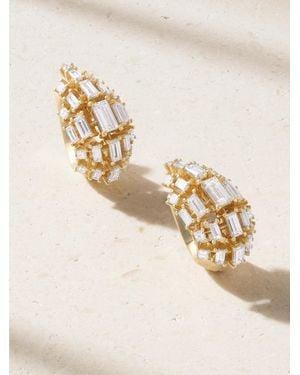 Fernando Jorge Vertex Lobe 18-Karat Diamond Earrings - Natural