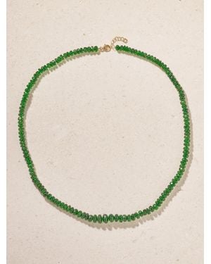 JIA JIA 14-Karat Oracle Chrome Diopside Necklace - Natural