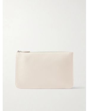 TOTEME Threefold Satin Clutch - Natural