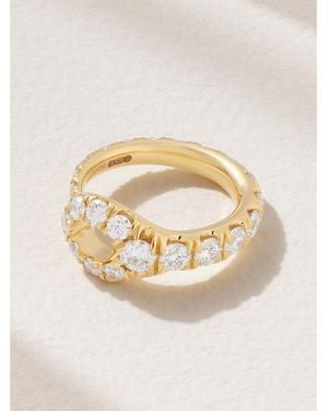 Melissa Kaye Lola Needle Large Ring Aus 18 Karat Mit Diamanten - Natur