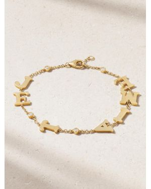 Yvonne Léon Je T'Aime 9-Karat Diamond Bracelet - Natural