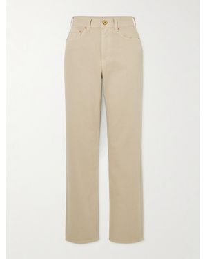 Blazé Milano Nariida Paso Halbhohe Jeans Mit Schmalem Bein - Natur