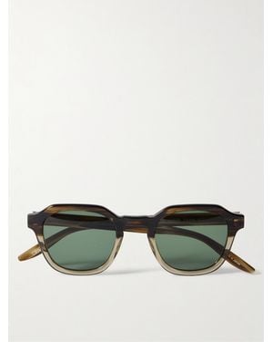Barton Perreira Tucker Sonnenbrille Mit D-Rahmen Aus Azetat - Grün