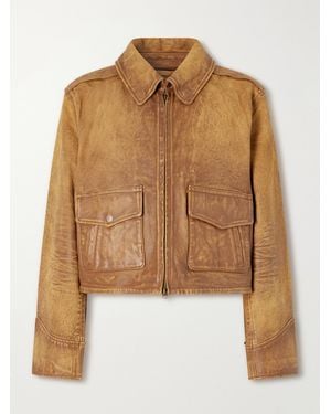 Polo Ralph Lauren Leather Jacket - Brown