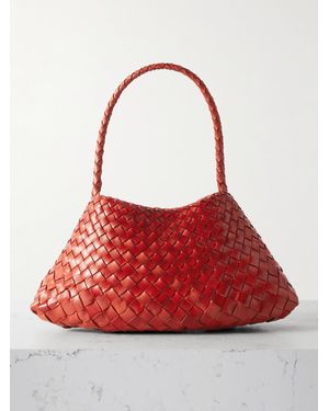 Dragon Diffusion Rosanna Tote Aus Geflochtenem Leder - Rot
