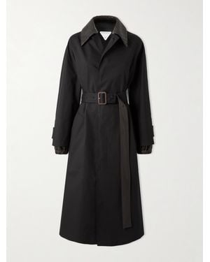 コート BOTTEGA VENETA Black Stretch Acrylic Blend Coat Bottega Veneta Black Stretch Acrylic Blend Coat | italist