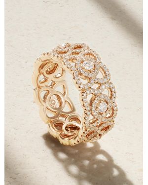 De Beers Lotus By De Beers 18-Karat Rose Diamond Ring - Natural