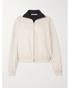 Acne Studios Cotton-Sateen Jacket - Natural
