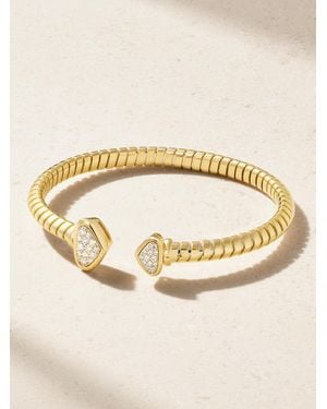 Marina B Trisolina Small 18-Karat Diamond Bracelet - Natural