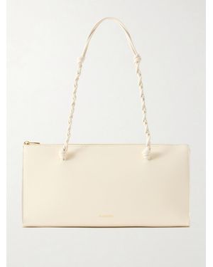 Jil Sander Tangle Tent Leather Shoulder Bag - Natural