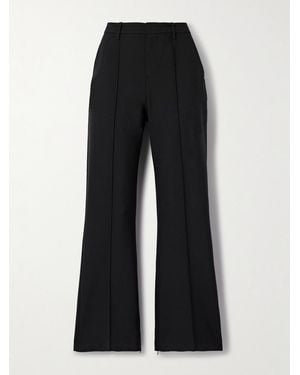 FRAME The Slim Flare Woven Pants - Black