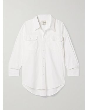 Denimist Cotton And Linen-Blend Shirt - White