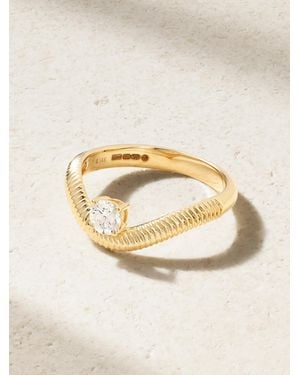 STONE AND STRAND Tina 14-Karat Diamond Ring - Natural