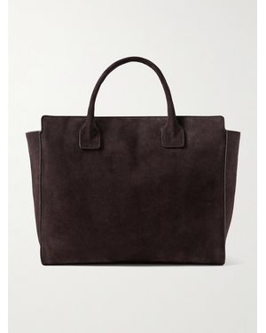 Nili Lotan Bianca Suede Tote - Noir