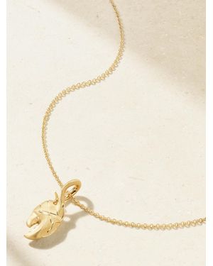 Ole Lynggaard Copenhagen Young Fish Claw 18-Karat Necklace - Natural
