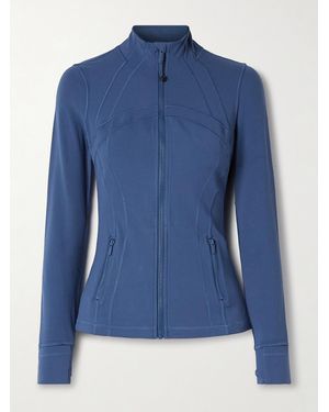 lululemon Define Jacke Aus Nulu-Material - Blau