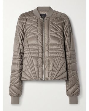 Rick Owens Moncler Megapenta Quilted Shell Down Jacket - Brown