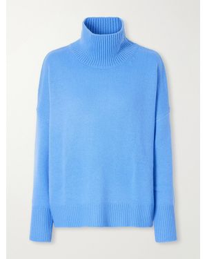 Lisa Yang Hiedi Cashmere Turtleneck Jumper - Blue