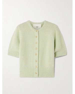 arch4 Rome Verkürzter Cardigan Aus Einer Biokaschmir-Seidenmischung - Grün