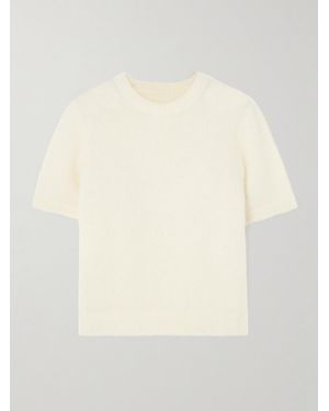 Doen Hearst Cropped Alpaca-Blend Jumper - Natural