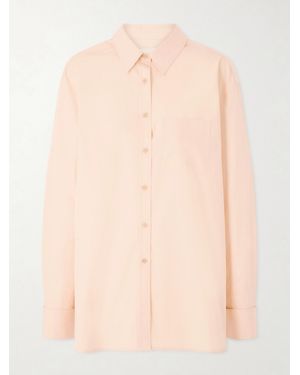 KHAITE Newton Cotton-Poplin Shirt - Natur