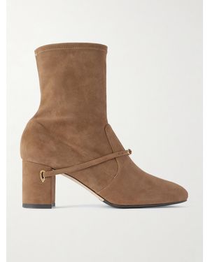 Jennifer Chamandi Dani 65 Suede Ankle Boots - Brown