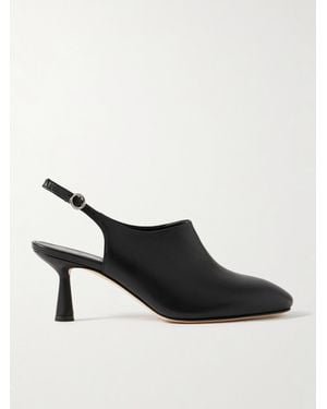 Aeyde Malin Slingback-Pumps Aus Leder - Schwarz