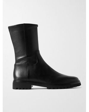 Loeffler Randall Danny Ankle Boots Aus Stretch-Leder - Schwarz