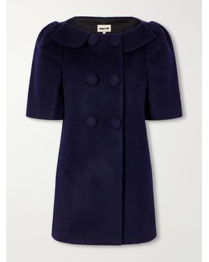 ShuShu/Tong Wool Coat - Blue