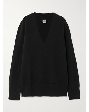 TOTEME Garderob Cashmere Jumper - Black