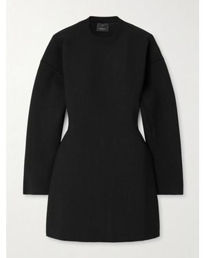 Wardrobe NYC Rhw Ponte Mini Dress - Black