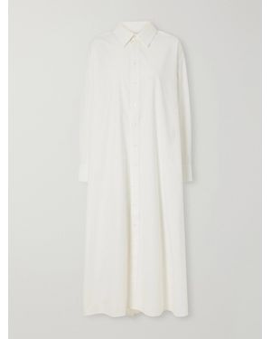 Kallmeyer Bayla Cotton-Poplin Maxi Dress - White