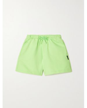 Holzweiler Net Sustain Musan Shorts Aus Biobaumwoll-Jersey - Grün