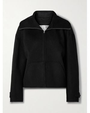 Acne Studios Jacke Aus Filz Aus Einer Woll-Kaschmirmischung - Schwarz