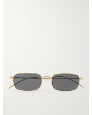 Oliver Peoples Rectangle-Frame-Tone Sunglasses - Grey