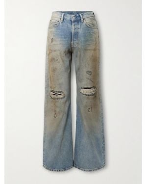 Acne Studios 2021 Halbhohe Jeans - Blau
