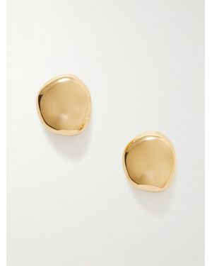 AGMES Gia Small Recycled Vermeil Earrings - Natural